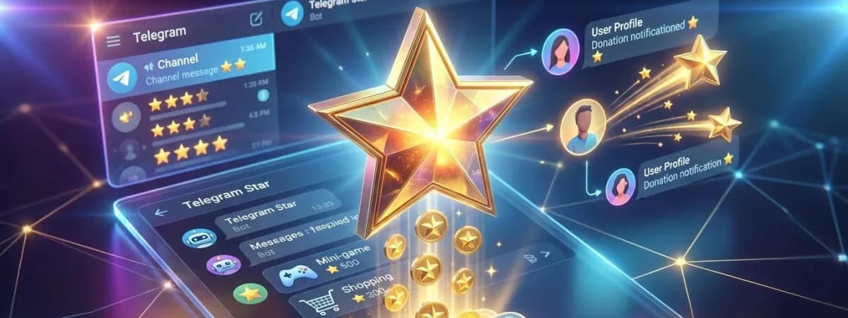 Что такое звезды в Telegram: как зарабатывать и тратить