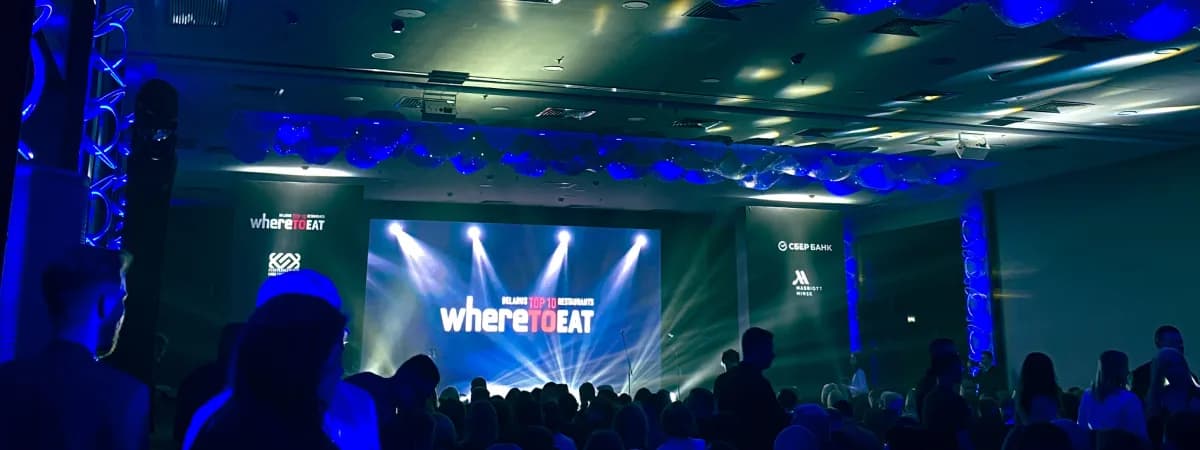 Названы 50 лучших ресторанов Беларуси по версии премии WHERETOEAT BELARUS 2025