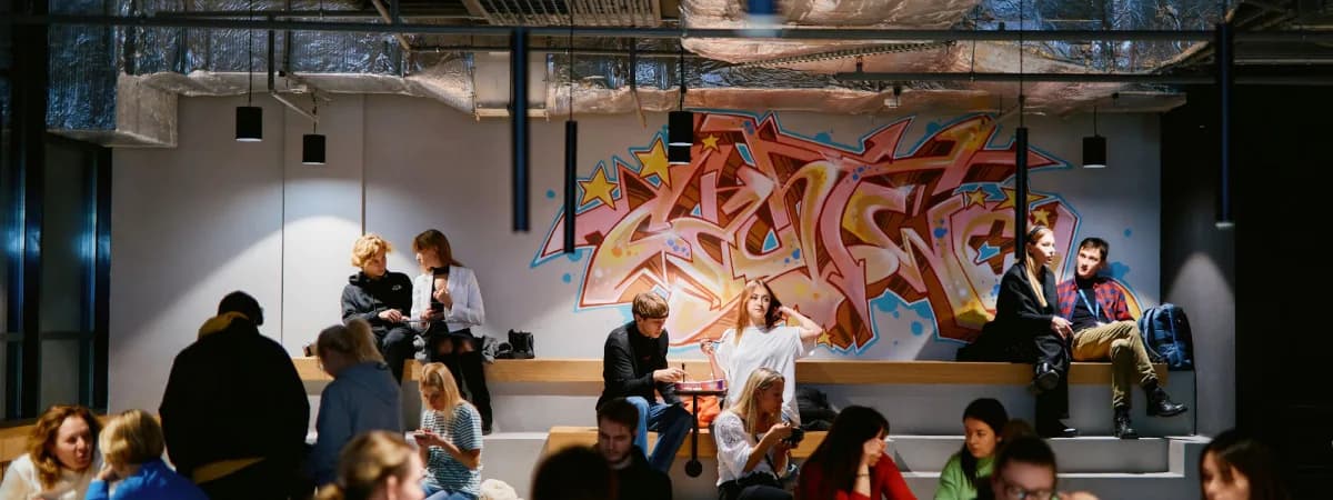 В центре Минска открыли бесплатный ивент-хаб Конкорс Community