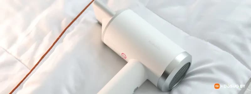 Фен Xiaomi High-speed Ionic Hair Dryer: сушит быстро, аккуратно и с заботой