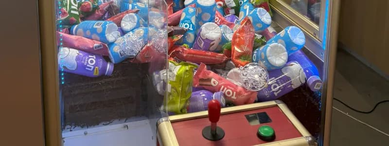 В Минске появились бесплатные игровые автоматы-хватайки с продуктами вместо игрушек