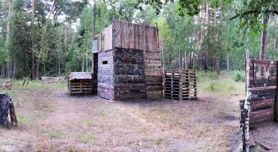 Пейнтбол в Киеве - клуб Дврз