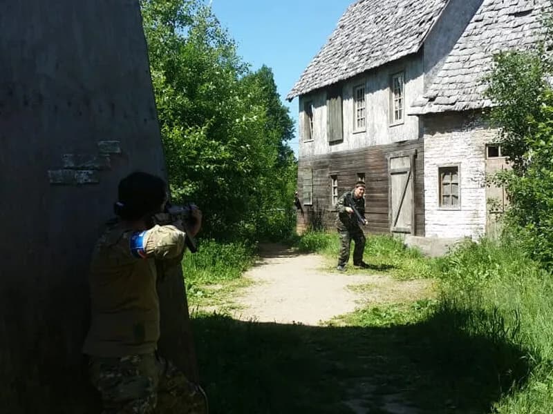 Lazerbattel