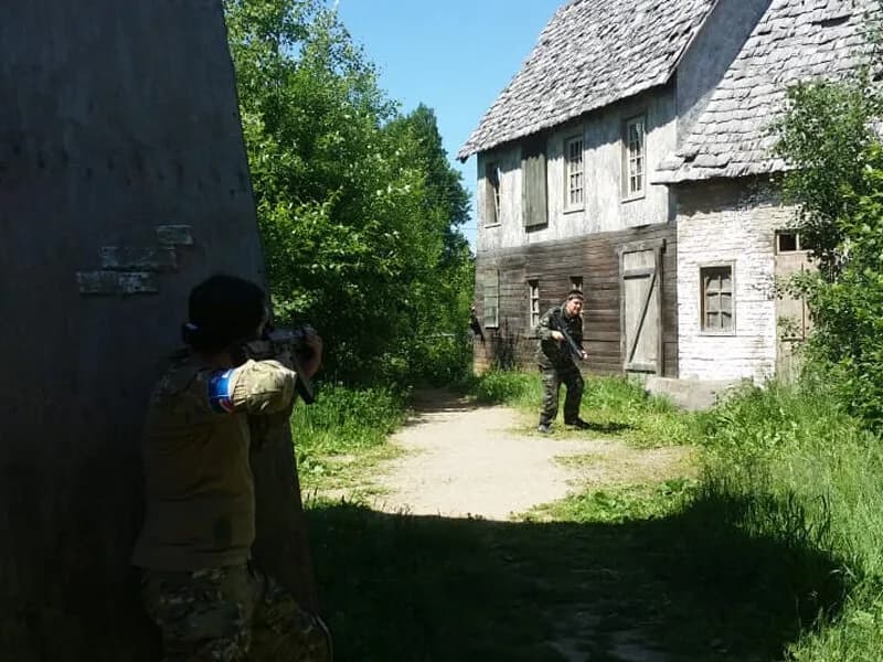Lazerbattel