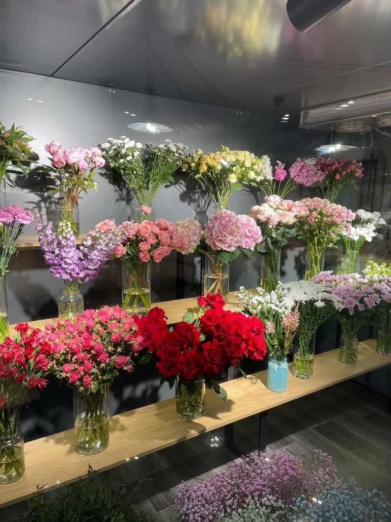 Sea of flowers