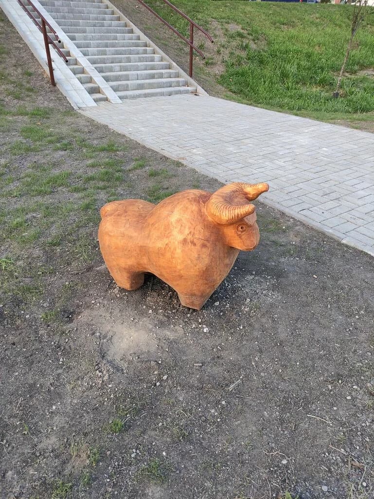 Декоративный бык — фото 2