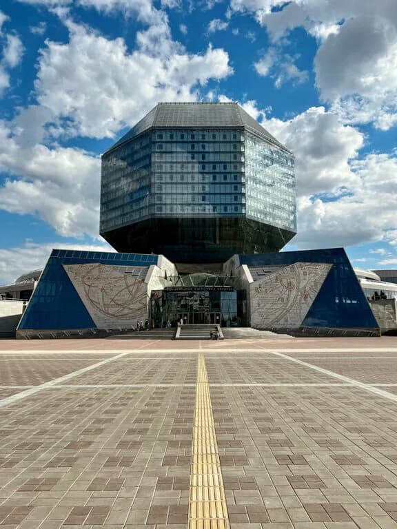 Обзорная площадка Национальной библиотеки Беларуси
