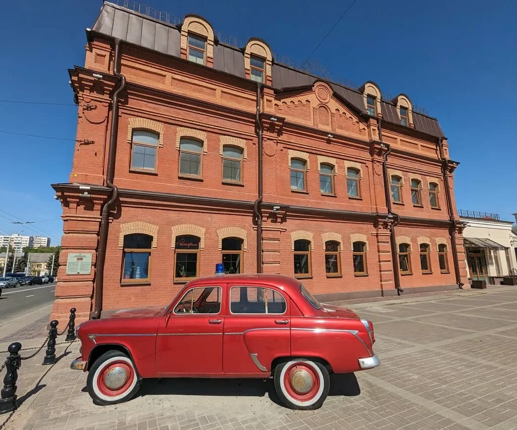 Старинное пожарное депо