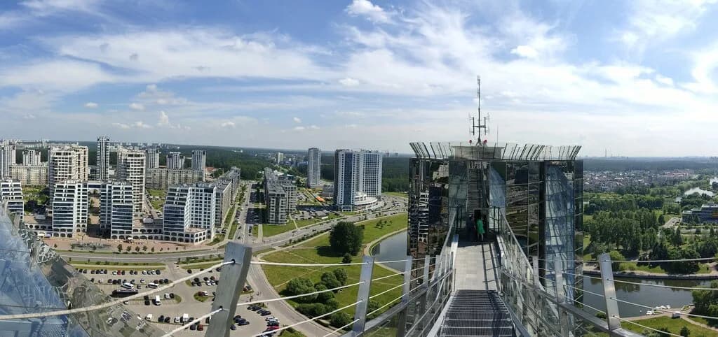 Обзорная площадка Национальной библиотеки Беларуси — фото 2