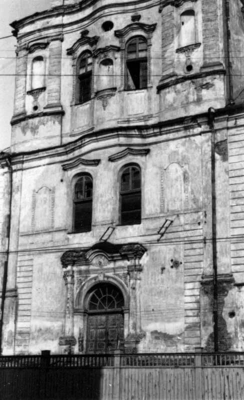 Место размещения костёла Святого Томаша Аквинского