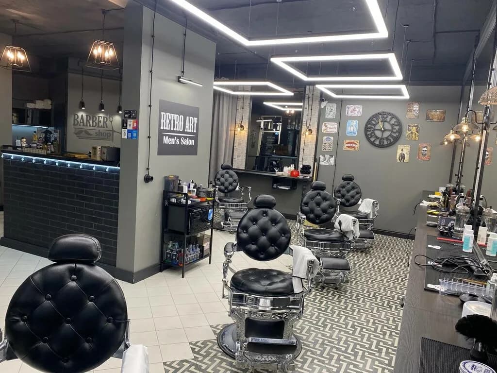 Ретро Арт Men's Salon