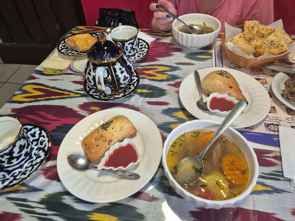 Узбекская чайхана