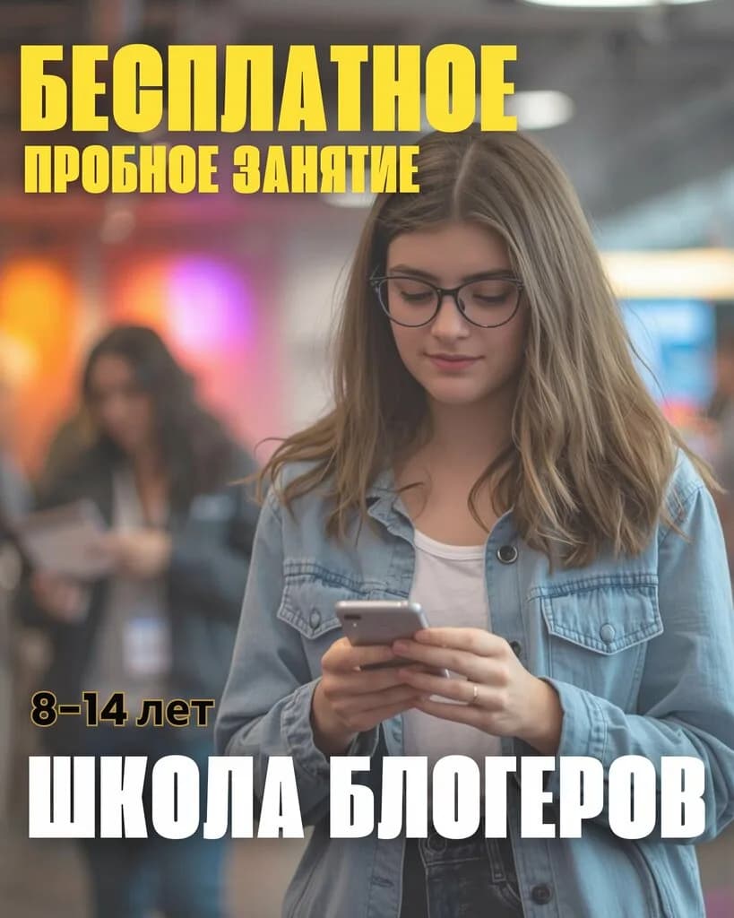 Юный блогер