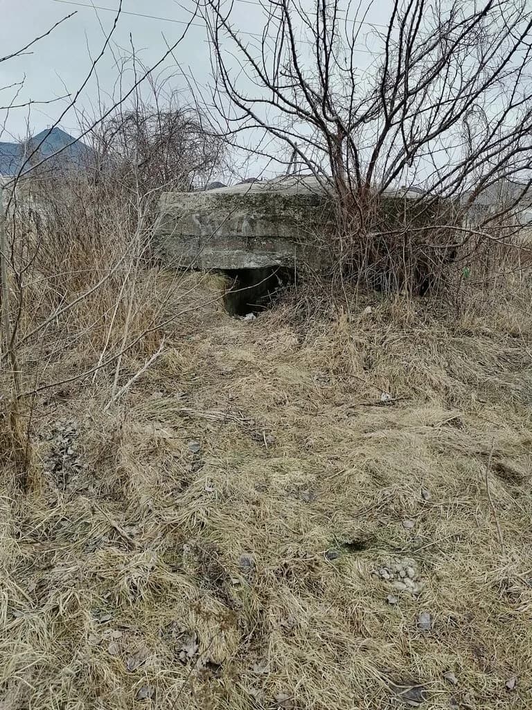 Немецкий наблюдательный пункт (тобрук) времён ВОВ