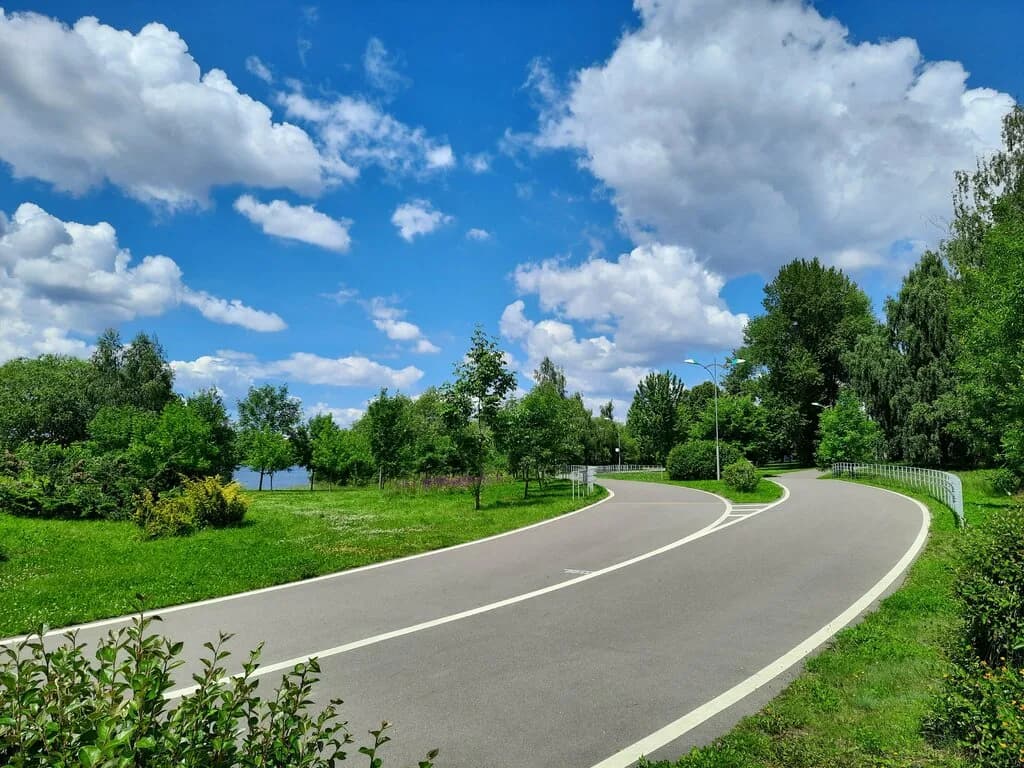 Лыжная трасса