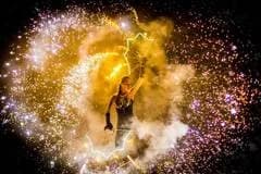Фестиваль - огонь: репортаж с огненного шоу в Ратомке