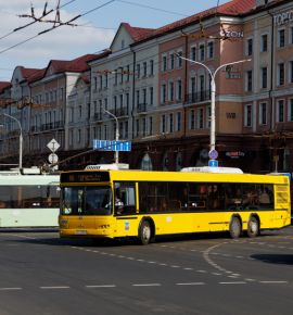 На картах теперь можно видеть движение маршруток, автобусов, троллейбусов и трамваев в Минске