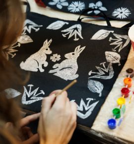 В Минске открылась выставка белорусской маляванки