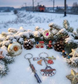 БелЖД подготовила новогодние сувениры: тираж ограничен