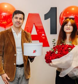 Спасибо за доверие: А1 креативно поздравил своего пятимиллионного абонента